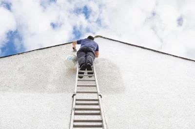 Peinture extérieure à Péronville — façades et ravalement